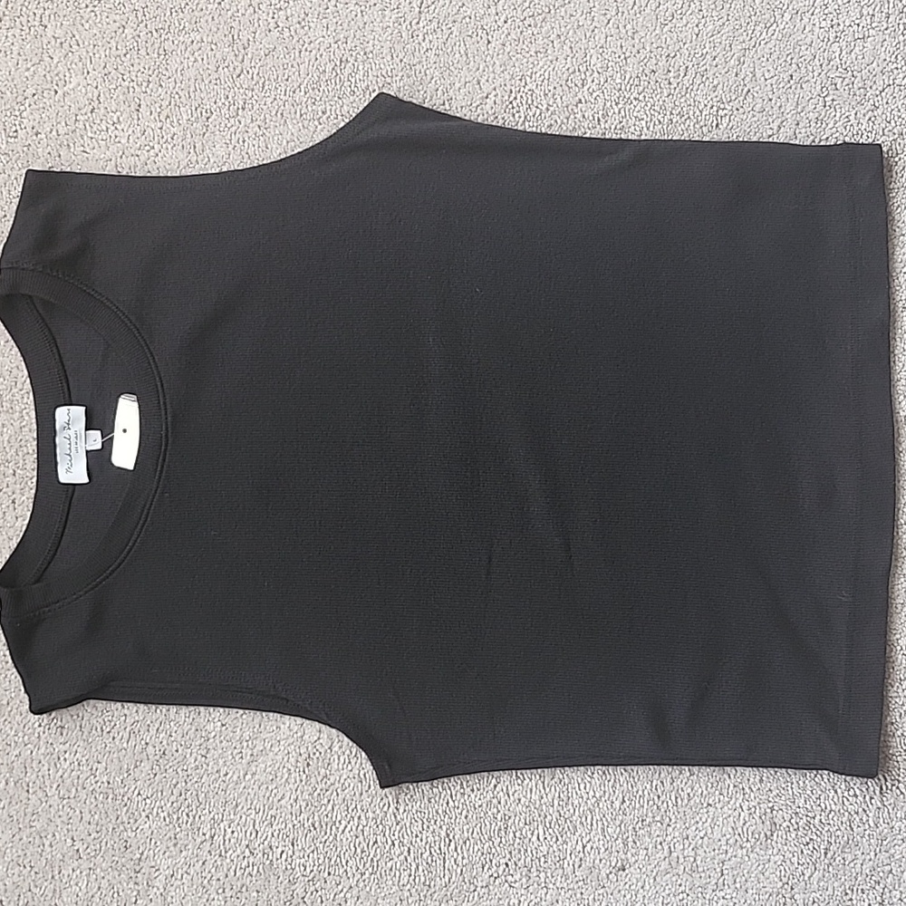 Michael Stars Delta Crew Neck Knit Tank